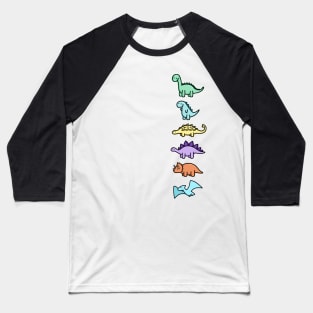 Cute Dinos Baseball T-Shirt